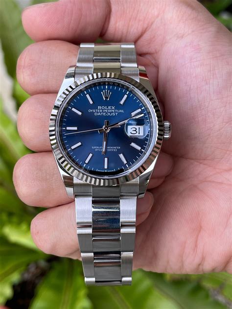 rolex 126234 blue dial|Rolex model 126234.